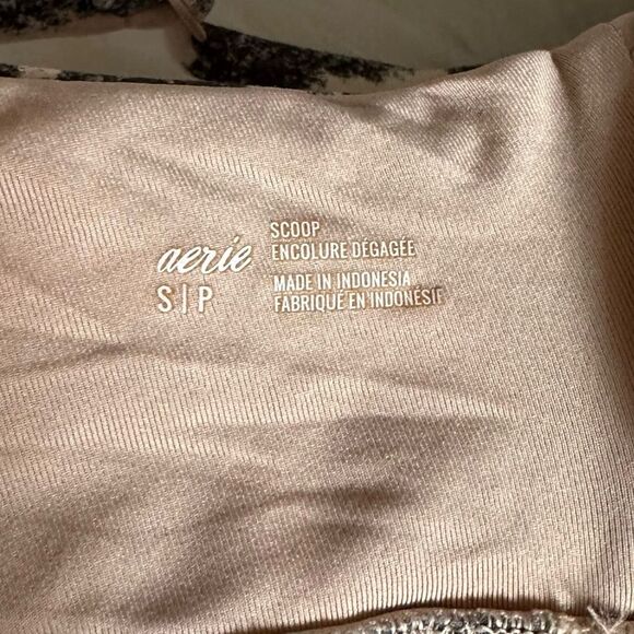 NWOT Aerie Multi Bikini-and-tankini-top in leopard - Picture 3 of 4